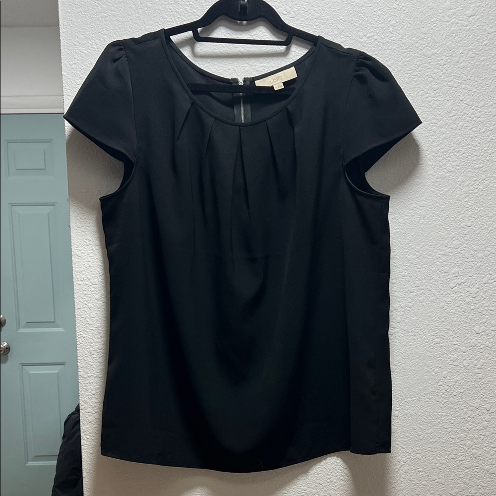 LOFT Elegant Black Women's Top